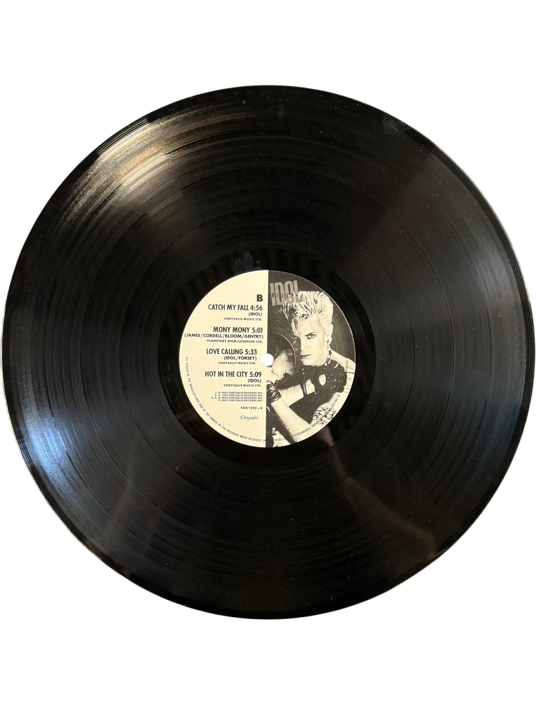 Billy Idol Vital Idol Vinyl Record - Think Vintage Online Ltd