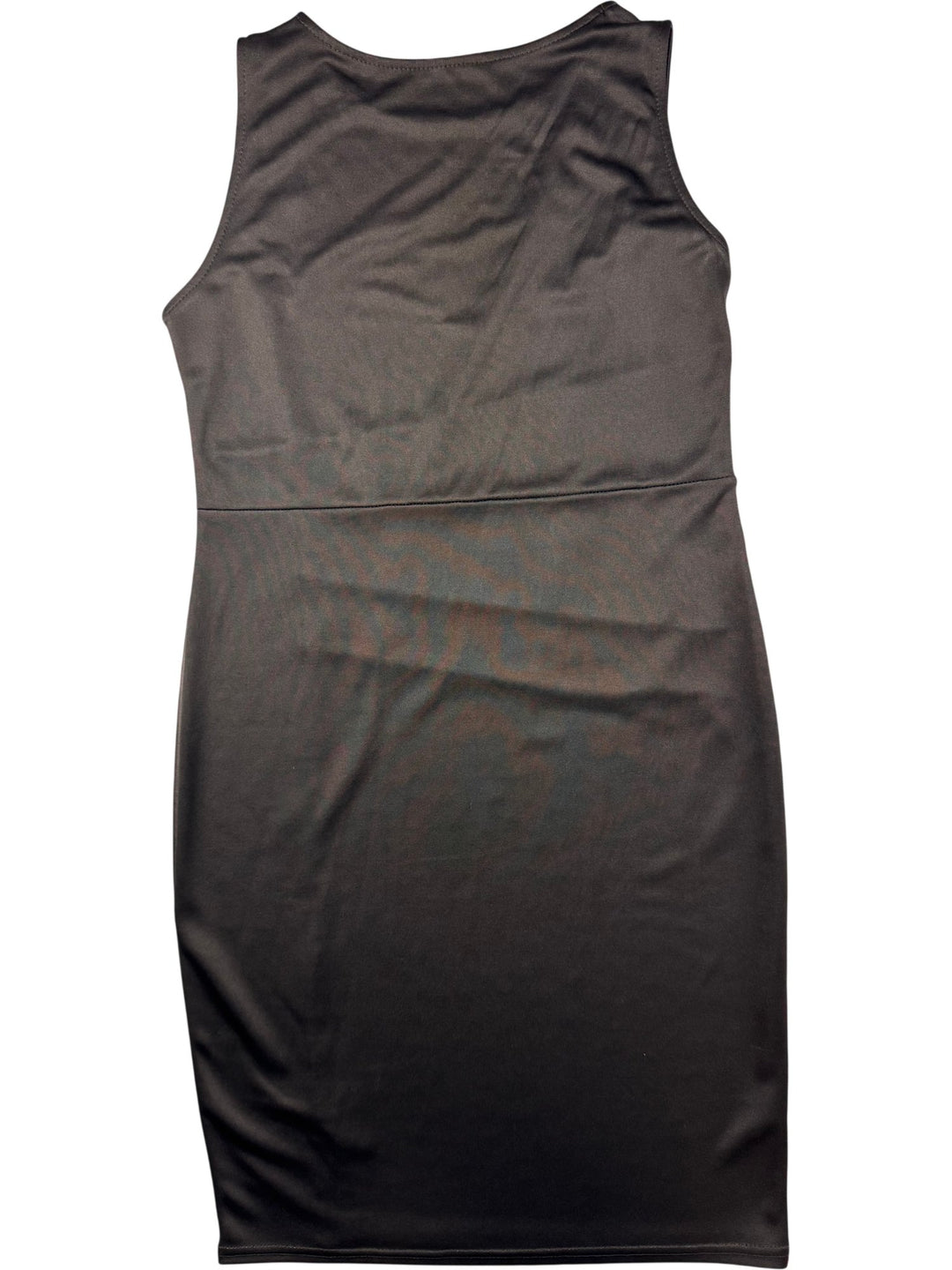 Black Bodycon Sleeveless Dress - S - Think Vintage ltd