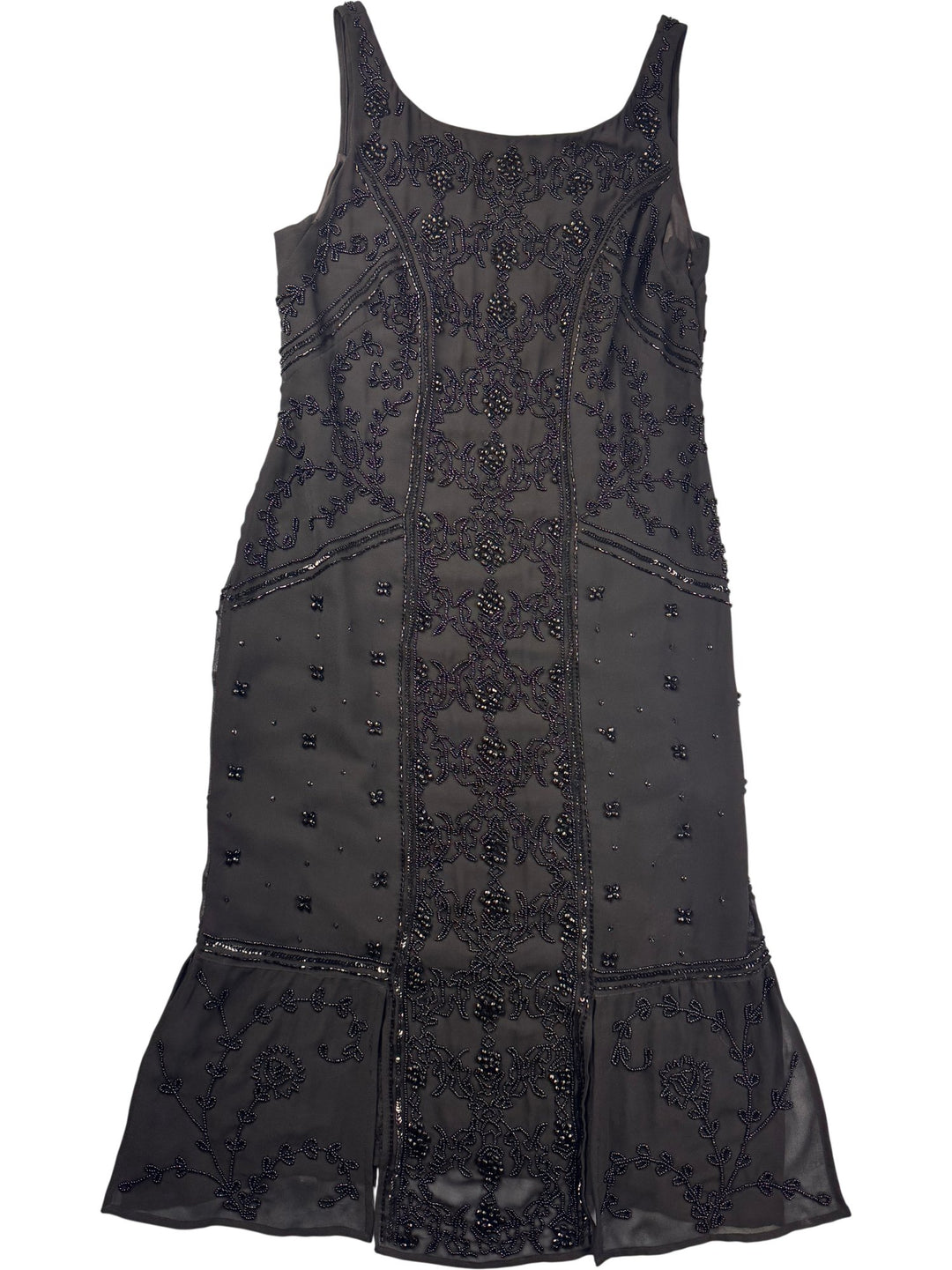 Black Embellished Dress - XS/S - Think Vintage ltd