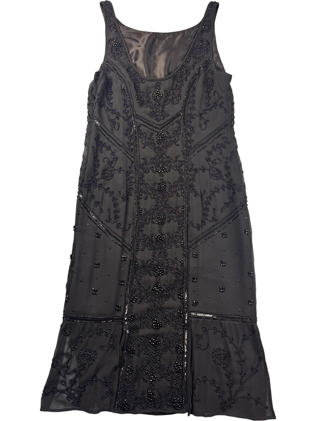 Black Embellished Dress - XS/S - Think Vintage ltd