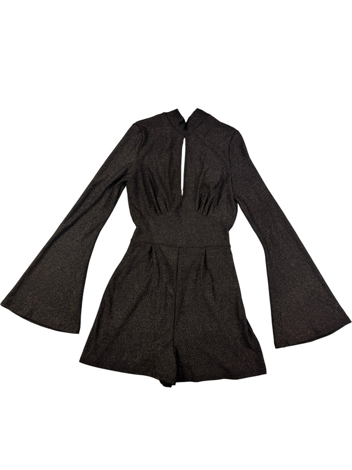 Black Long Sleeve Jumpsuit - S