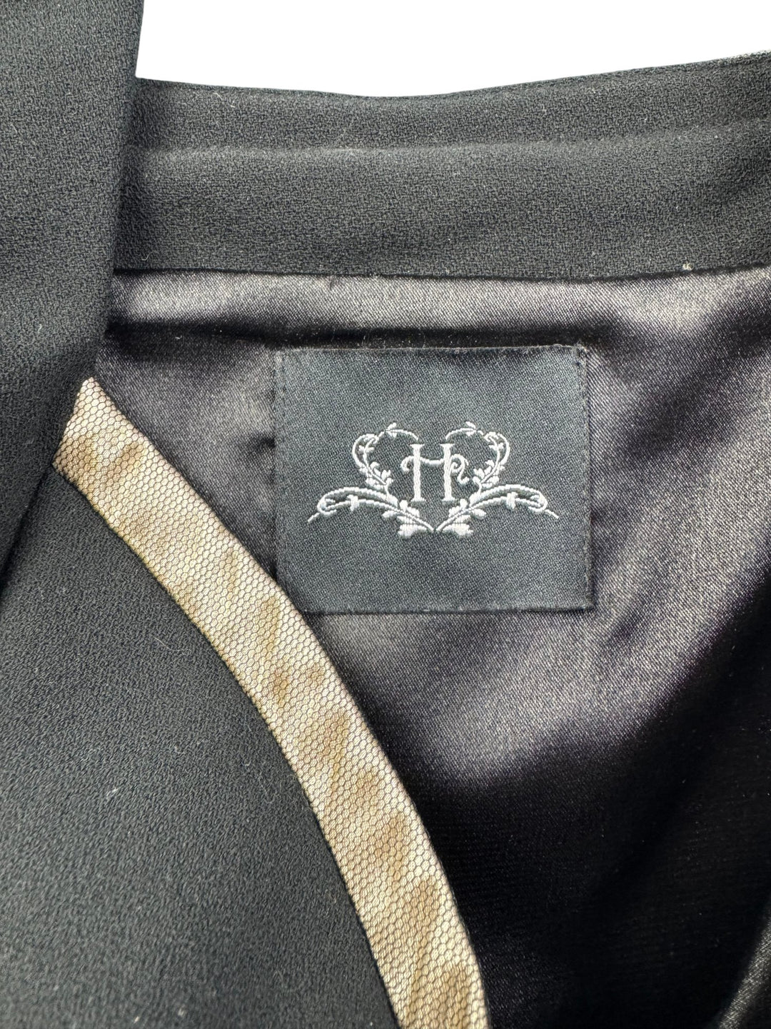 Black Short Dress - S - Think Vintage ltd