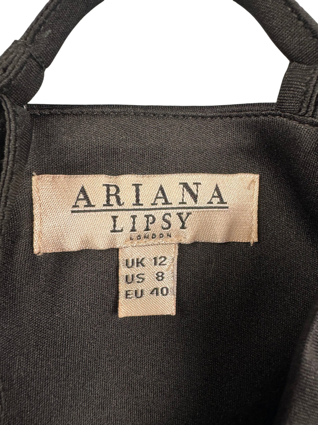 Black Spaghetti Strap Frill Mini Dress - Think Vintage ltd