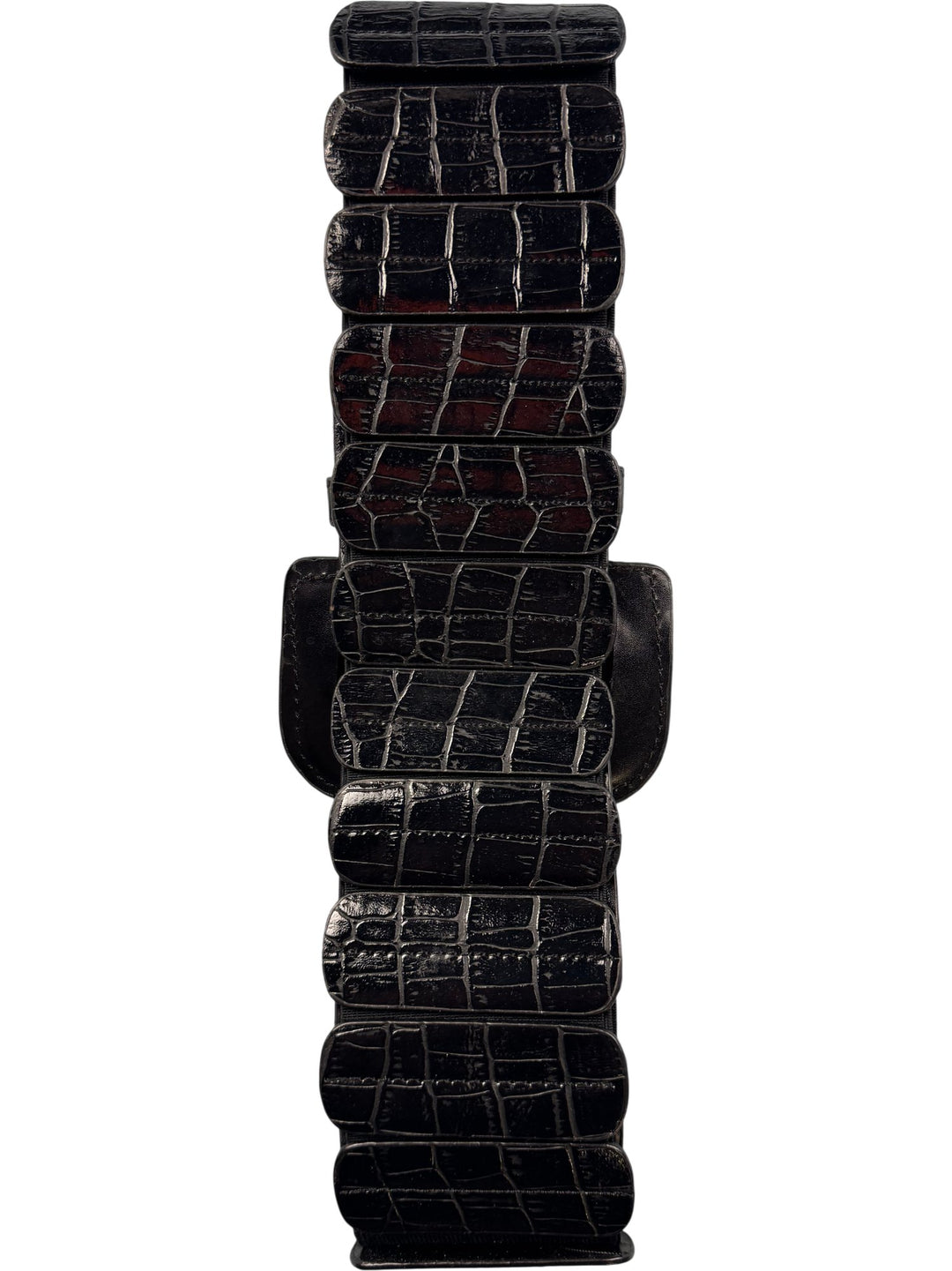 Black Textured Watch Band - Think Vintage ltd