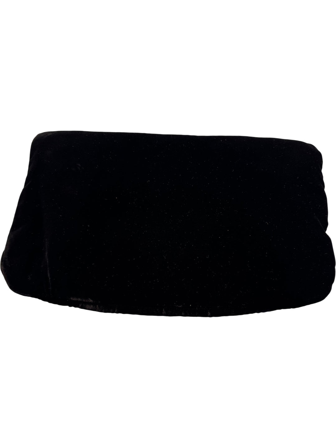 Black Velvet Evening Clutch Bag - Think Vintage Online Ltd