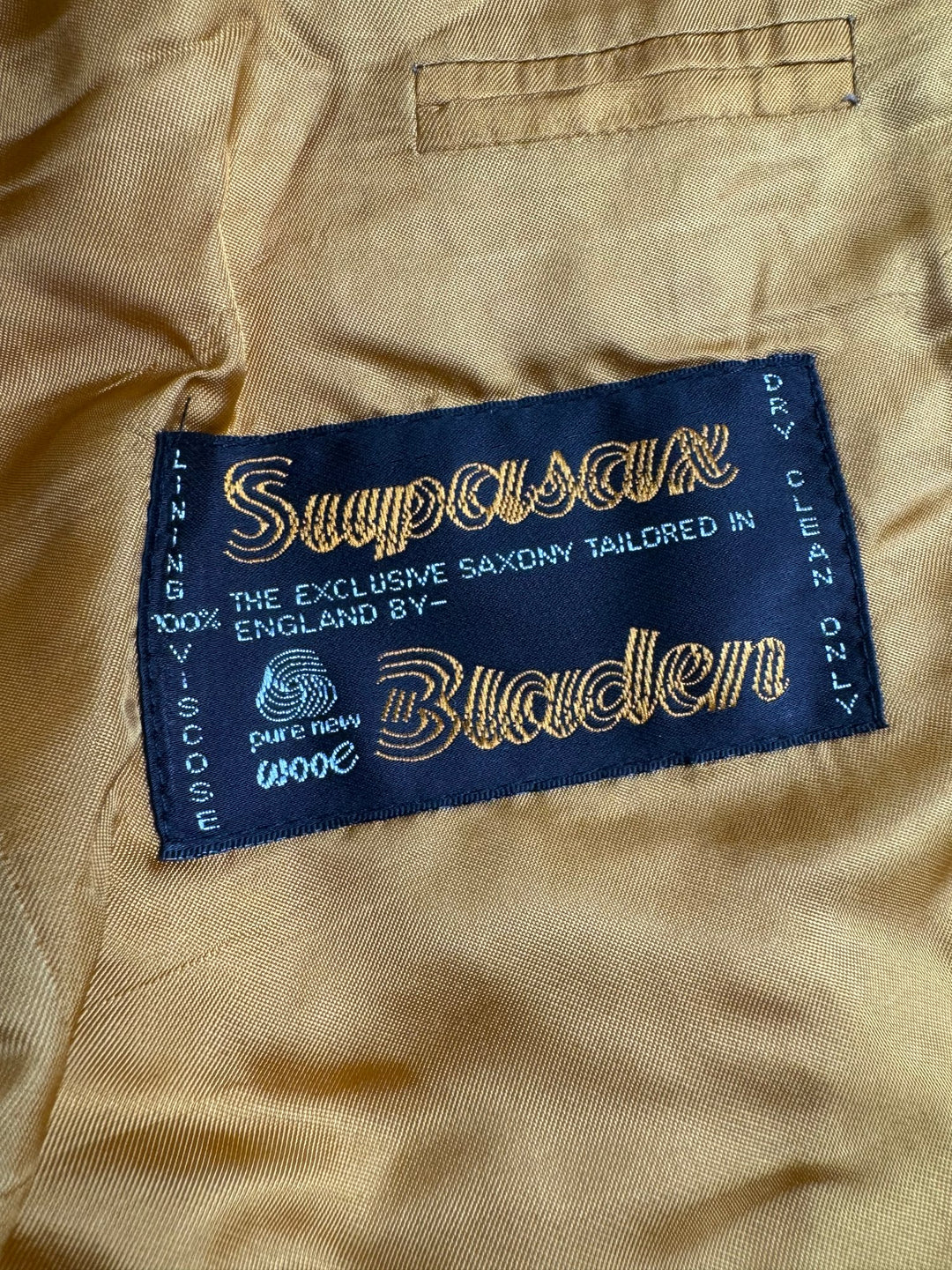 Bladen Supasax Tweed Suit Jacket - M