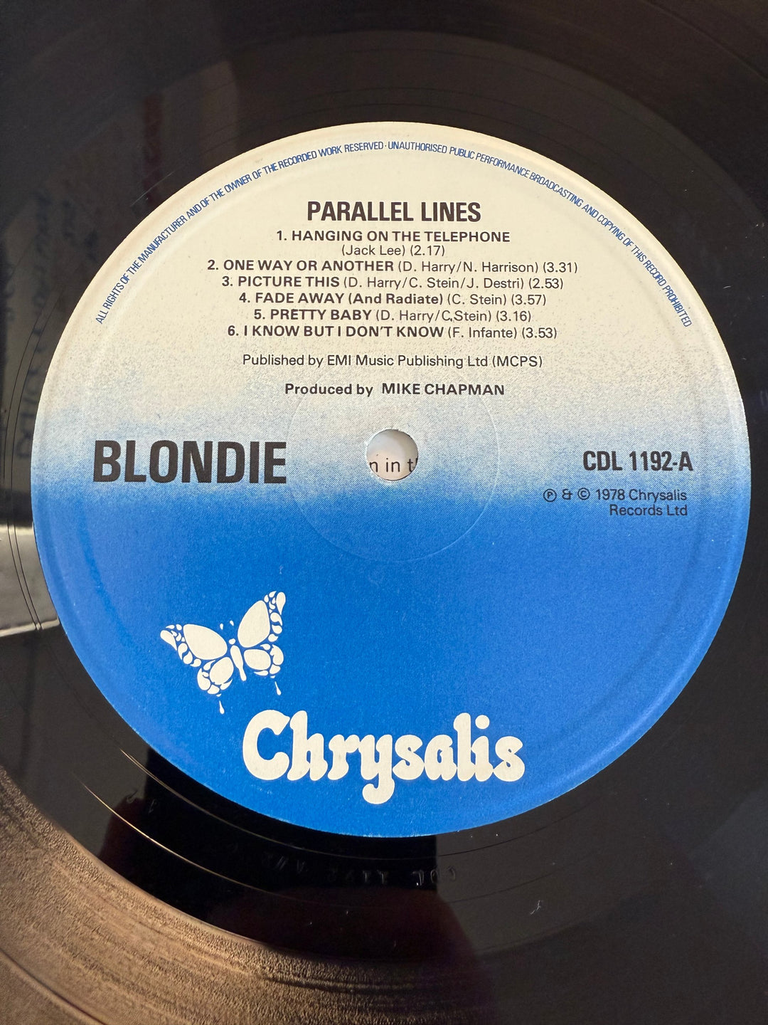 Blondie Parallel Lines Vinyl Record - Think Vintage Online Ltd