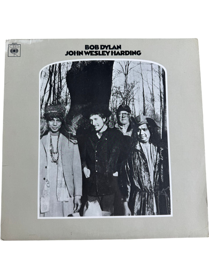 Bob Dylan John Wesley Harding Vinyl Record - Good+
