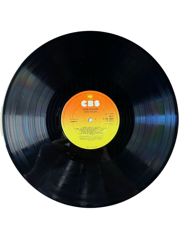 Bob Dylan Self-Titled Debut Album Vinyl - Very Good