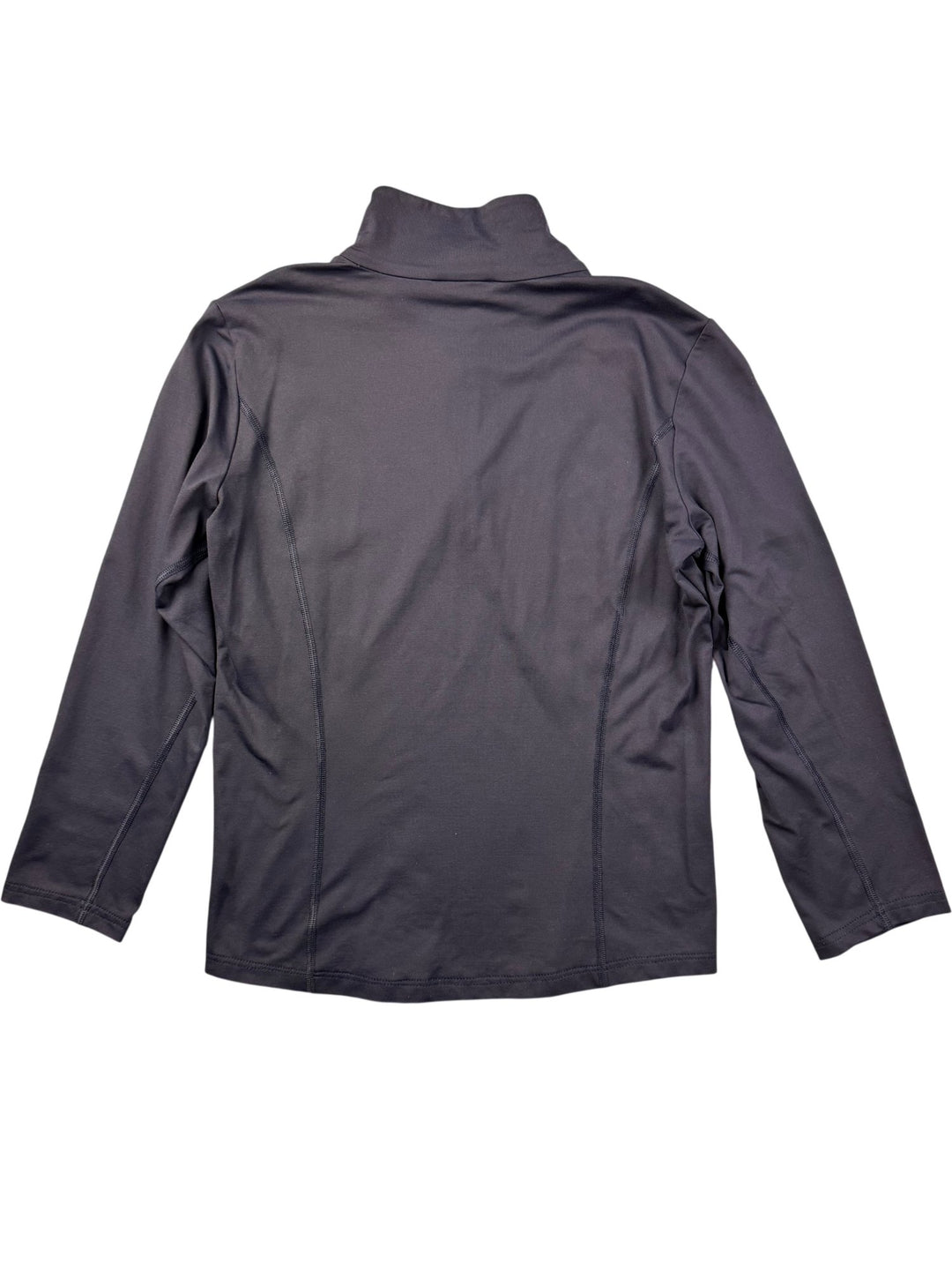 Bogner Grey Quarter Zip Sweatshirt - S/M - Think Vintage ltd
