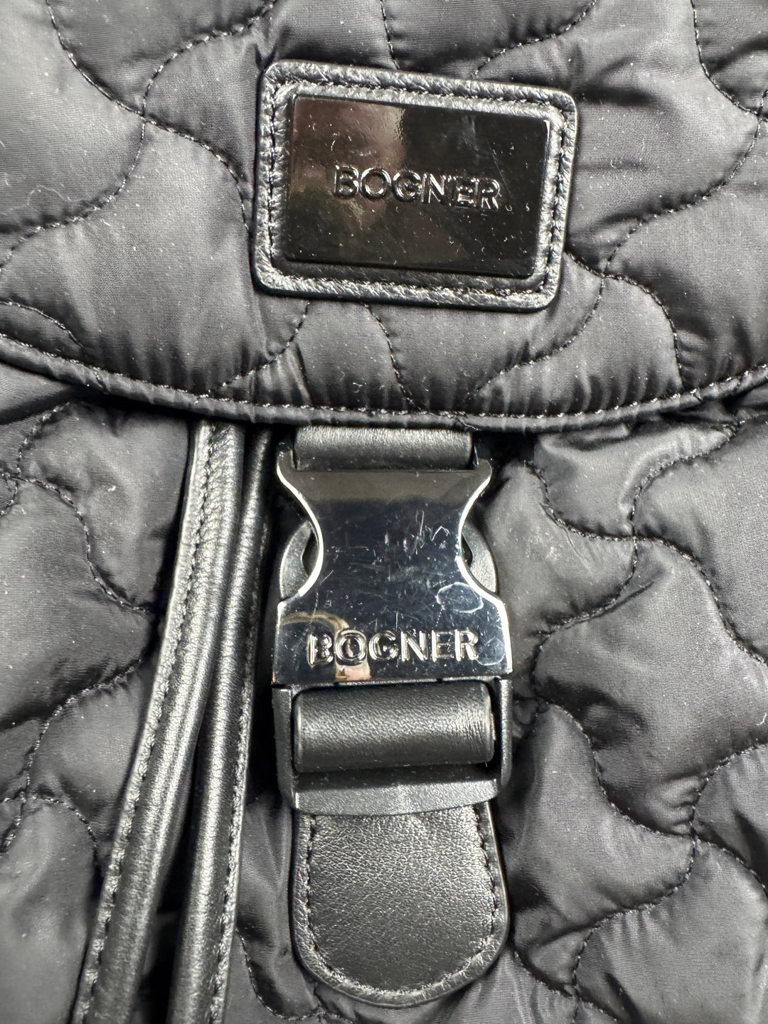 Bogner Quilted Backpack - Think Vintage ltd