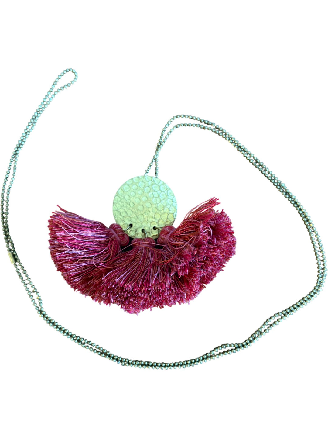 Bohemian Tassel Pendant Necklace - Think Vintage ltd