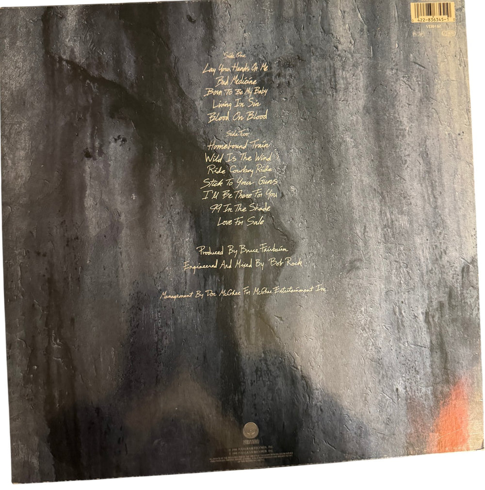 Bon Jovi New Jersey LP - Good - Think Vintage ltd
