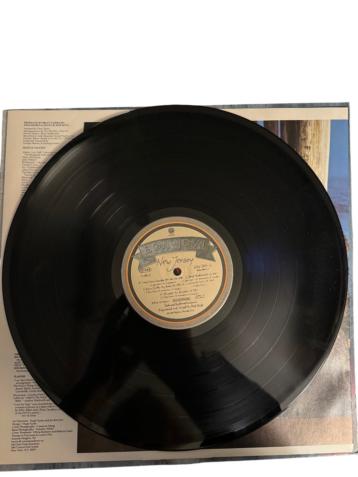 Bon Jovi New Jersey LP - Good - Think Vintage ltd