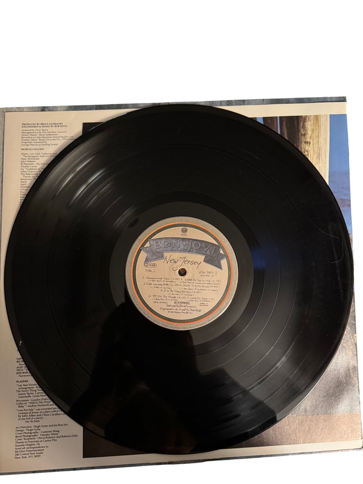 Bon Jovi New Jersey LP - Good - Think Vintage ltd