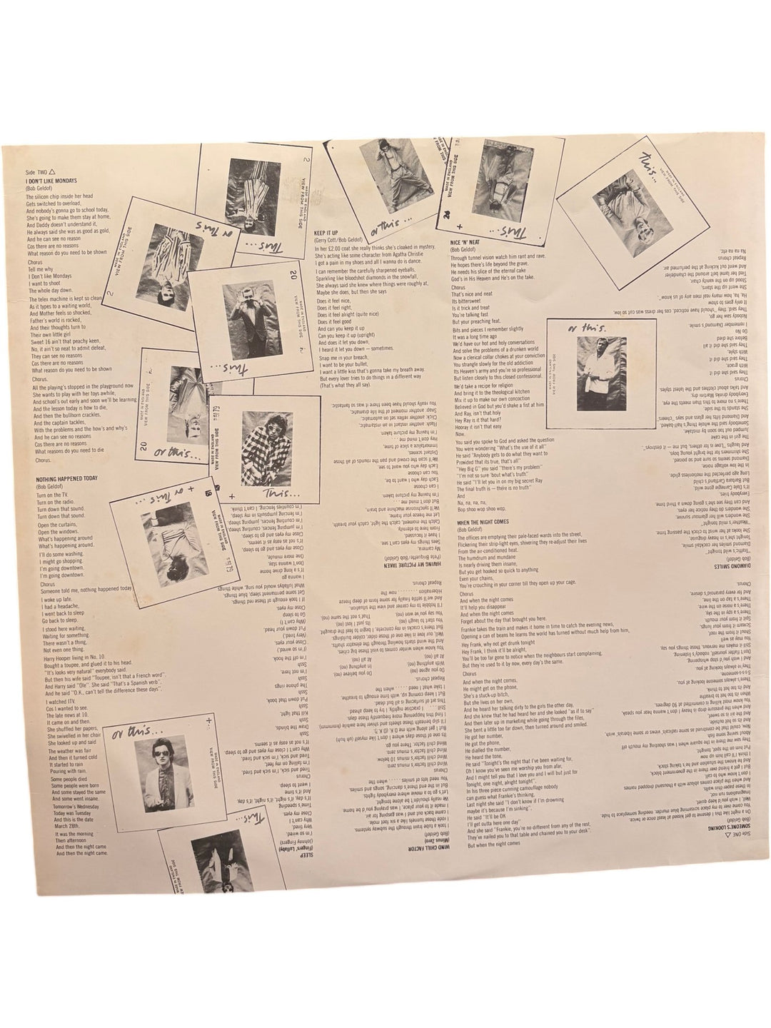 Boomtown Rats The Fine Art Of Surfacing Vinyl - Fair - Think Vintage ltd