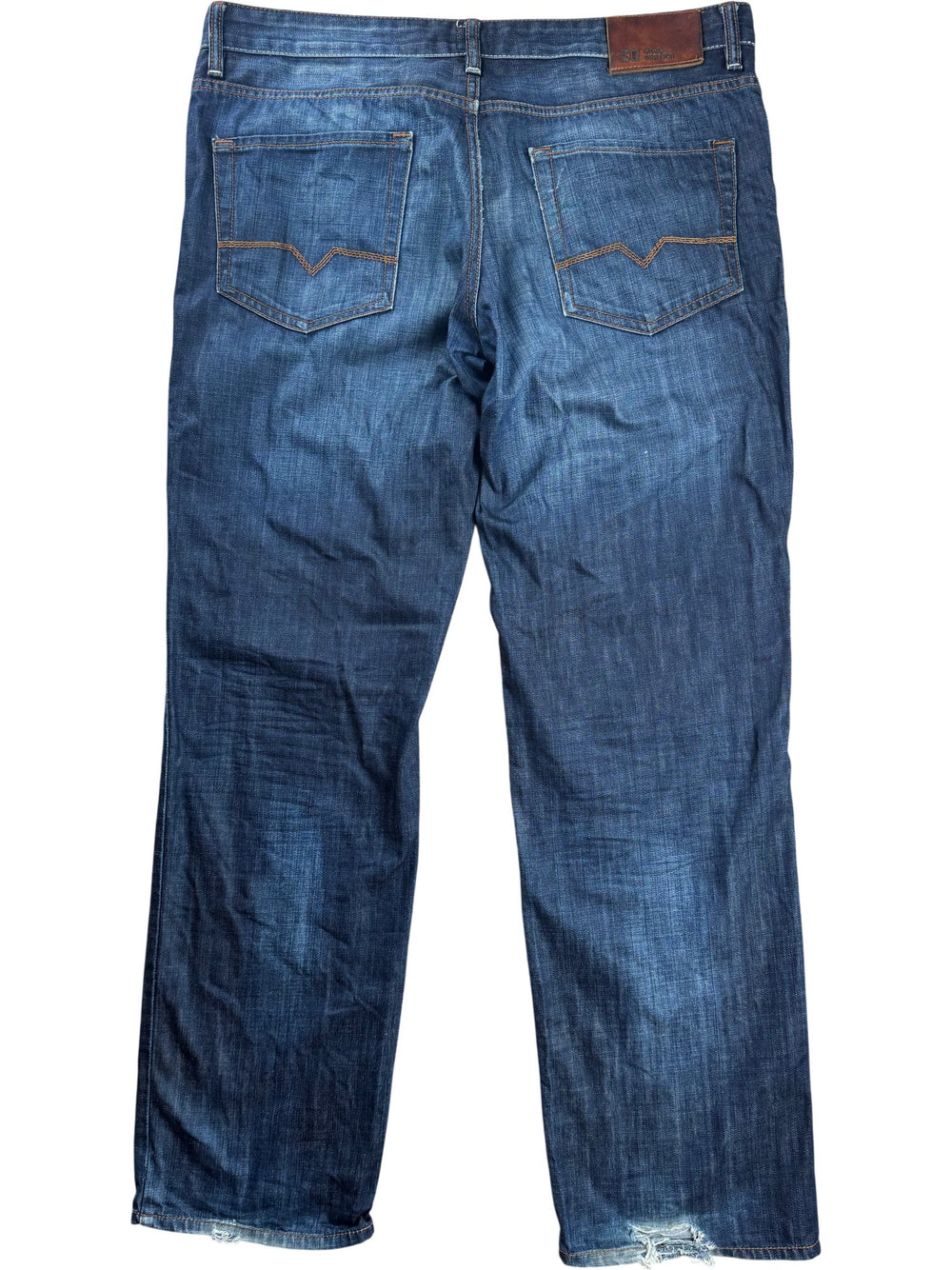 Boss Orange Regular Fit Denim Jeans - W39 - Think Vintage ltd