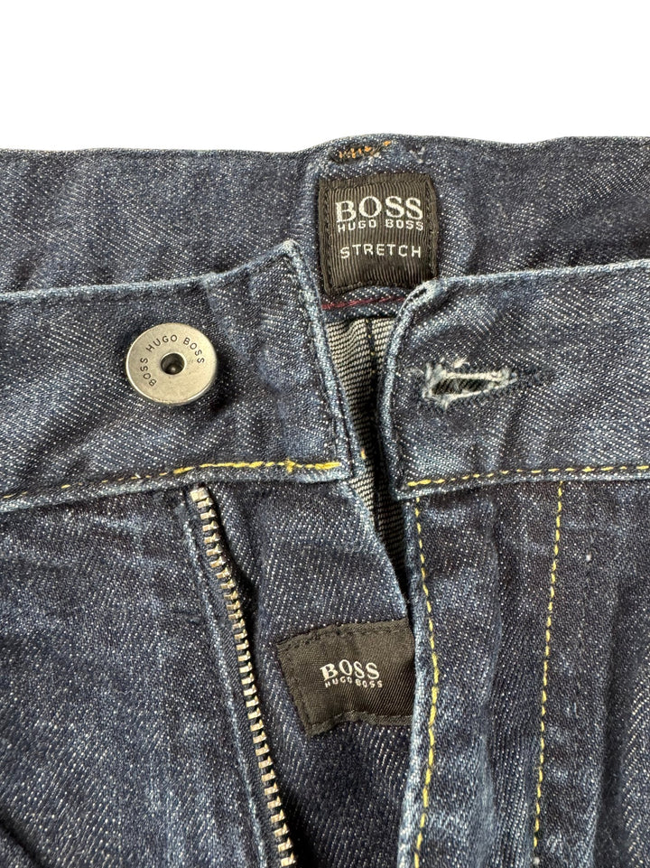 Boss Stretch Denim Jeans - W38 - Think Vintage ltd