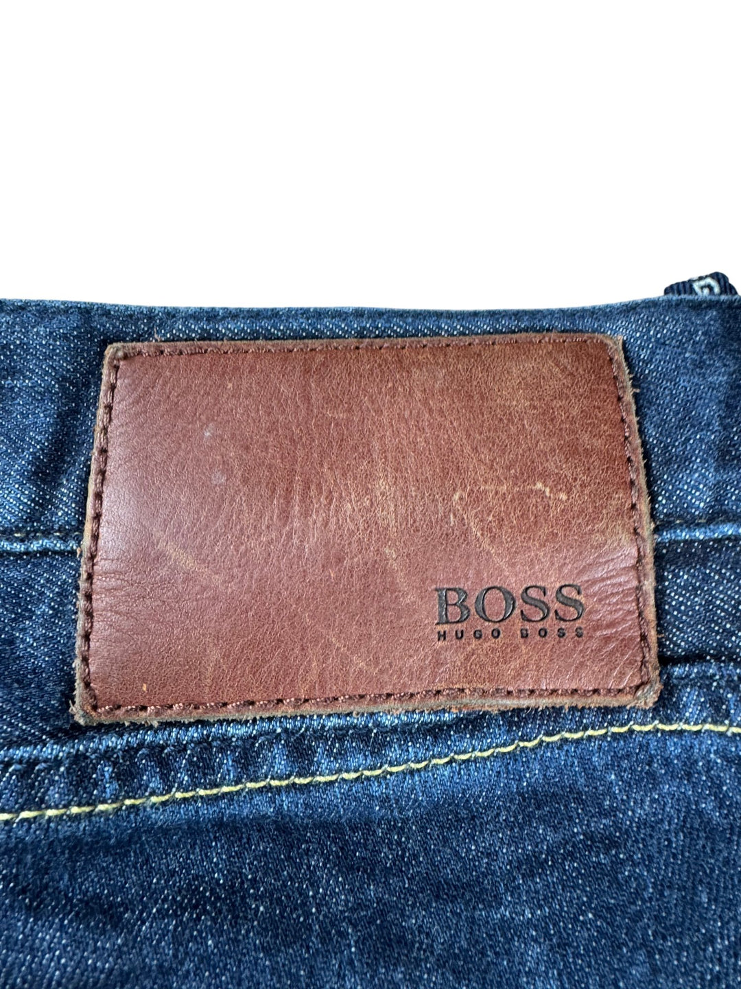 Boss Stretch Denim Jeans - W38 - Think Vintage ltd