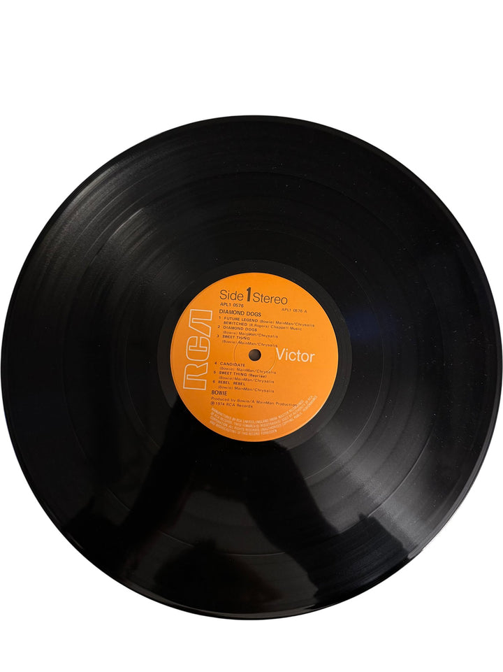 Bowie Diamond Dogs Vinyl Record - Good - Think Vintage ltd