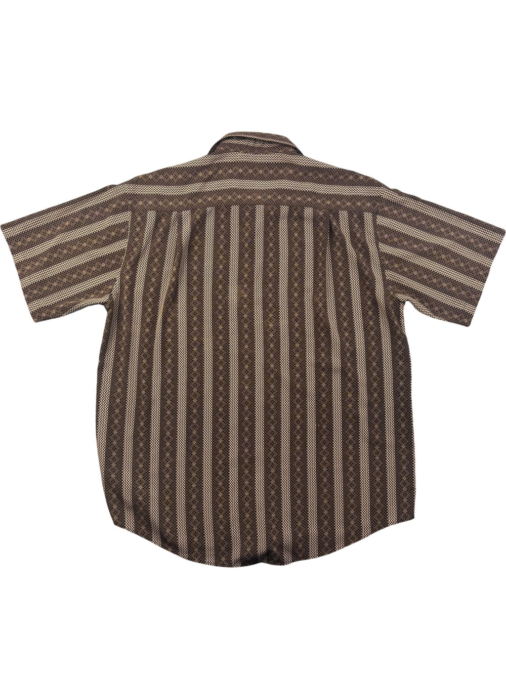 Bowling Short Sleeved Patterned Shirt - XL - Think Vintage Online Ltd