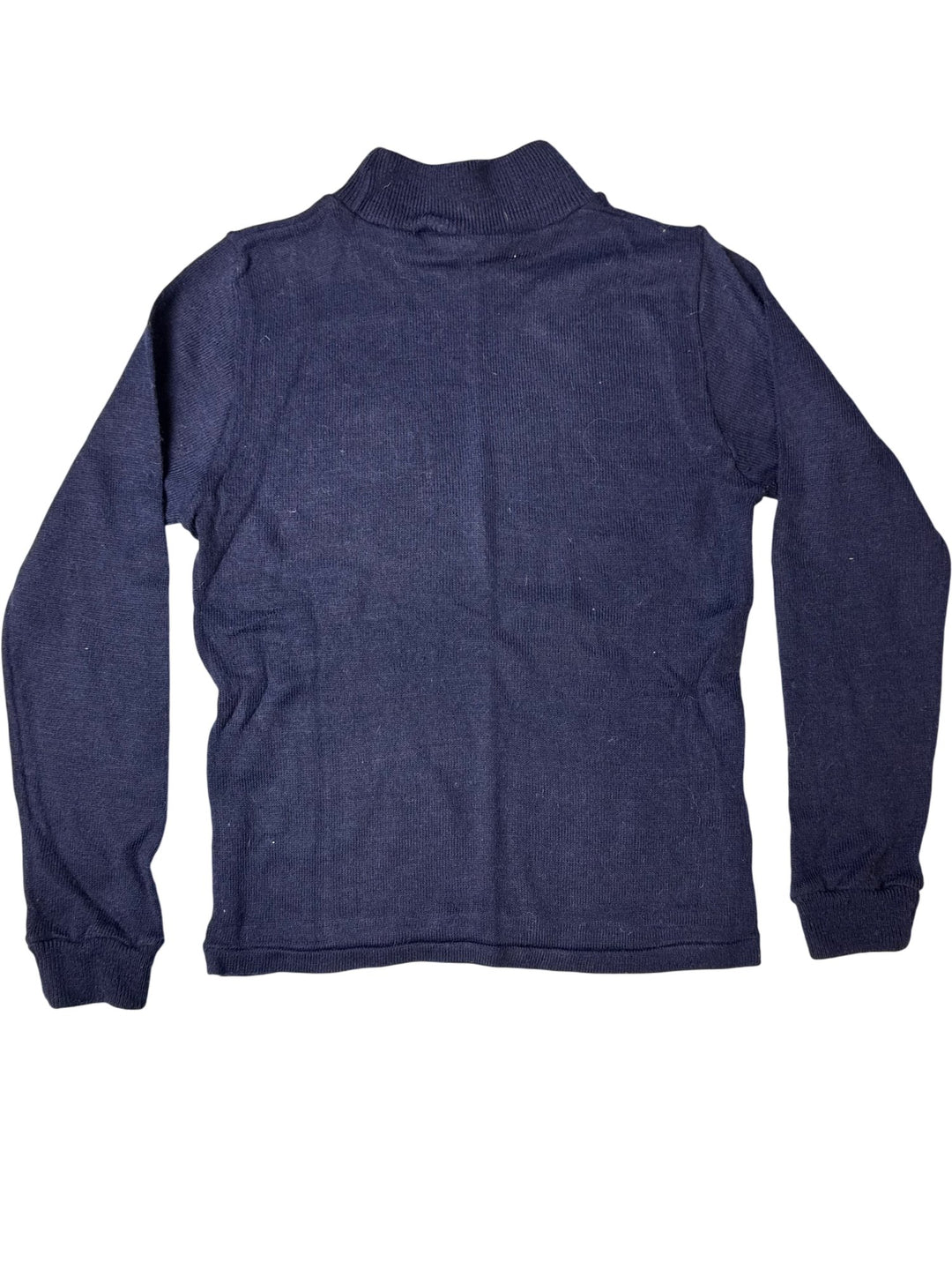 Boys Brigade Navy Acrylic Sweater - Age 9/10 - Think Vintage ltd