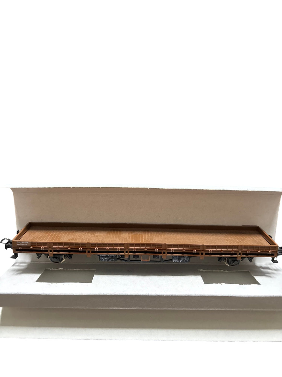 Bramos HO Scale Flatbed Wagon Model Train - Think Vintage ltd