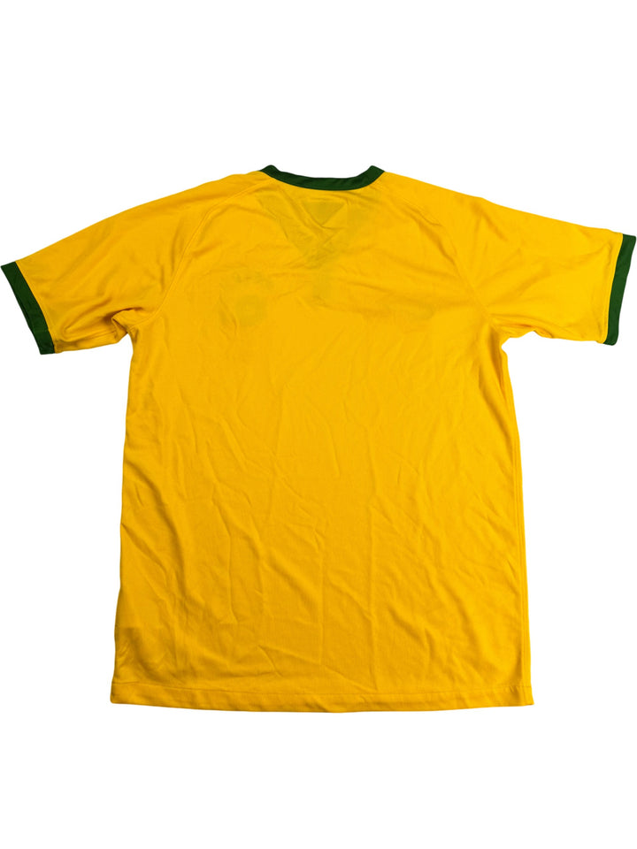 Brazil National Football Team Yellow Sports Shirt - Think Vintage Online Ltd