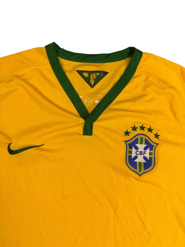 Brazil National Football Team Yellow Sports Shirt - Think Vintage Online Ltd