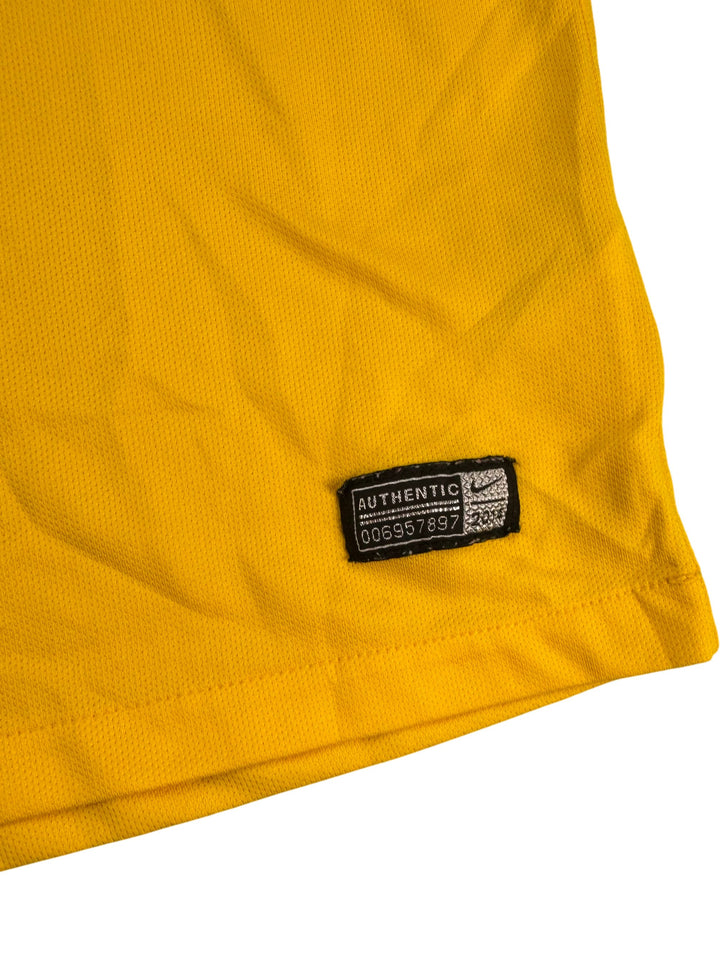 Brazil National Football Team Yellow Sports Shirt - Think Vintage Online Ltd