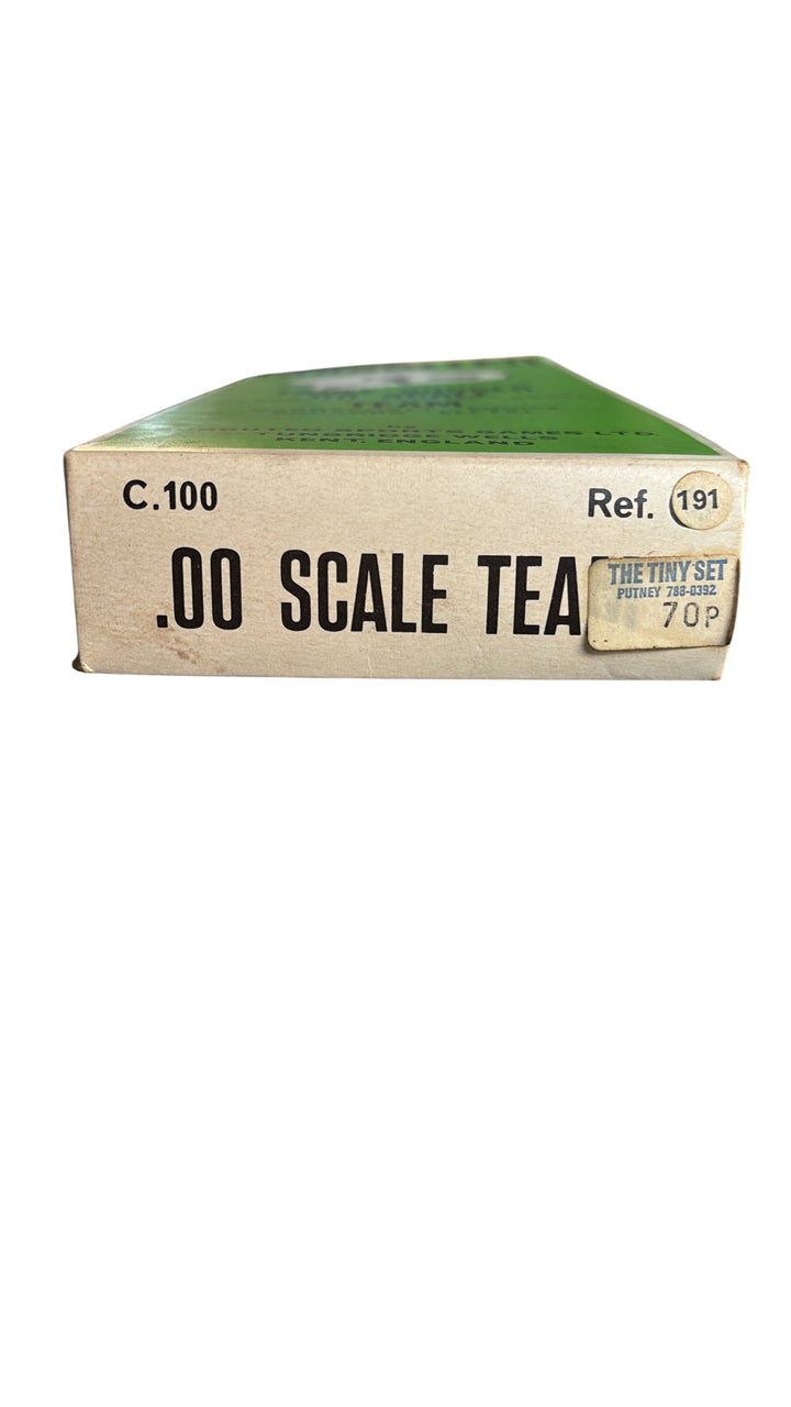 Brazil Subbuteo Table Soccer .00 Scale Team Ref 191 C.100 Collectable Set - Think Vintage Online Ltd