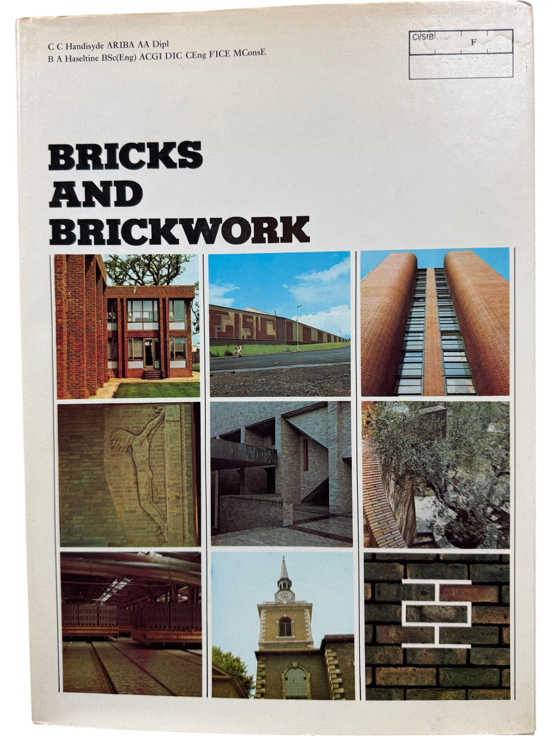 Bricks And Brickwork Book - Think Vintage ltd