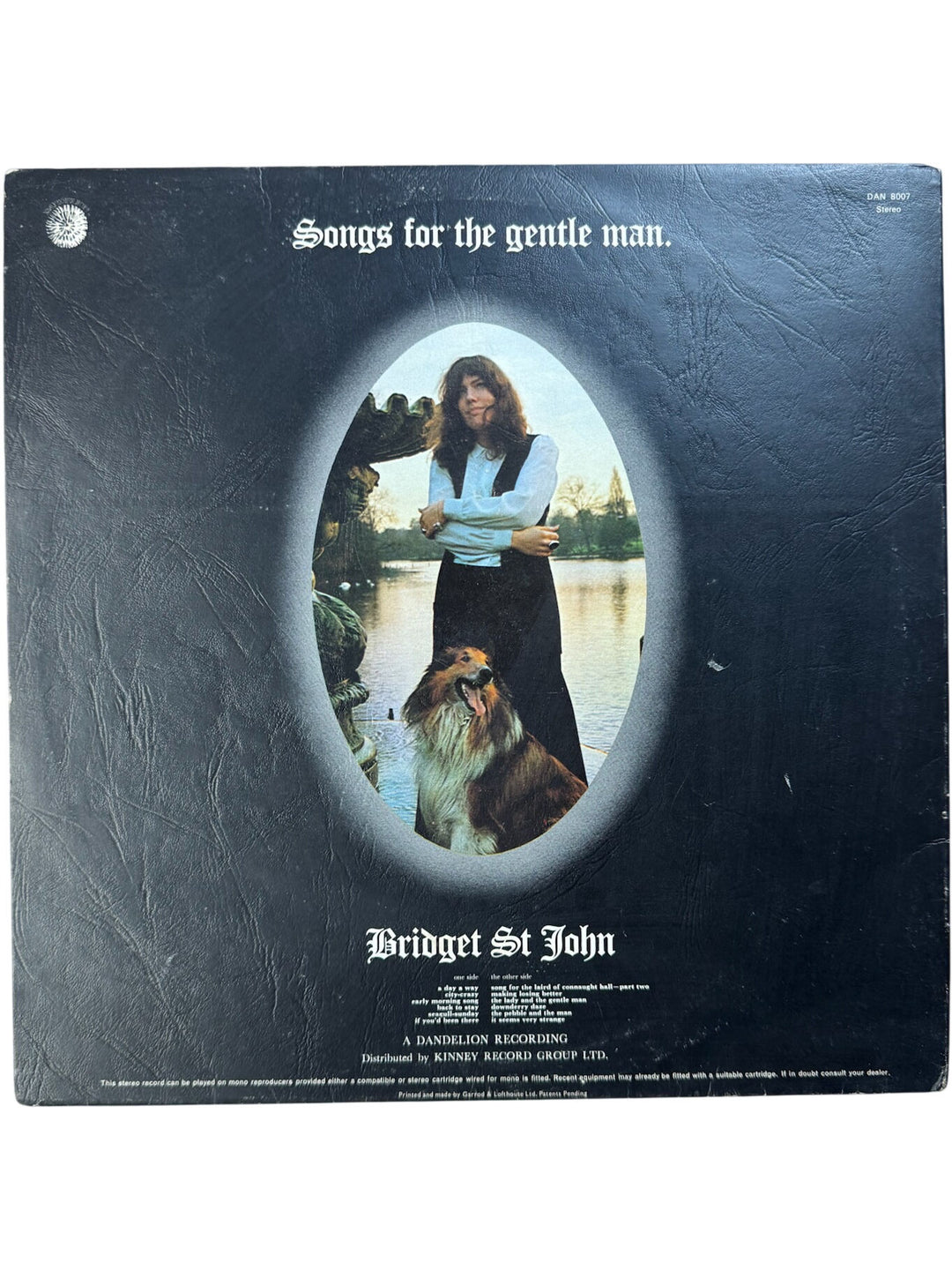 Bridget St John Songs For The Gentle Man Vinyl - Good
