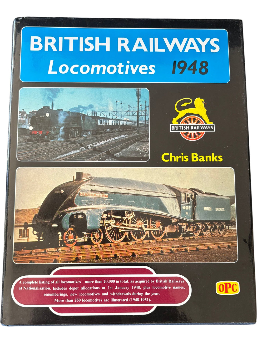 British Railways Locomotives 1948 Book - Think Vintage ltd