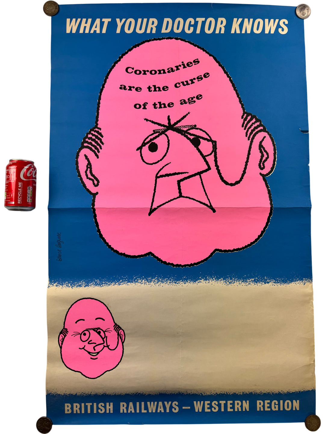 British Railways Western Region What Your Doctor Knows Poster Collectable - Think Vintage Online Ltd