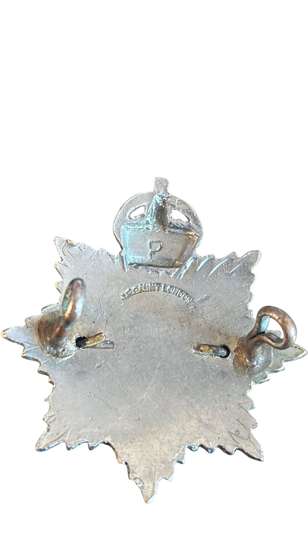 British 'Royal Army Service Corps' Officers Collar Badge 1949-'52 - Think Vintage Online Ltd