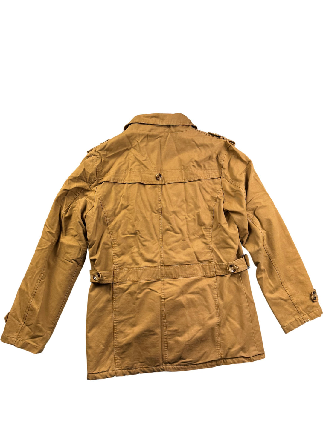 Brown Insulated Jacket - M - Think Vintage