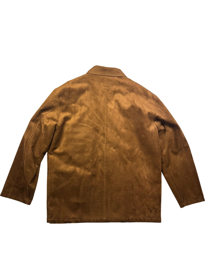 Brown Suede Jacket - Think Vintage ltd