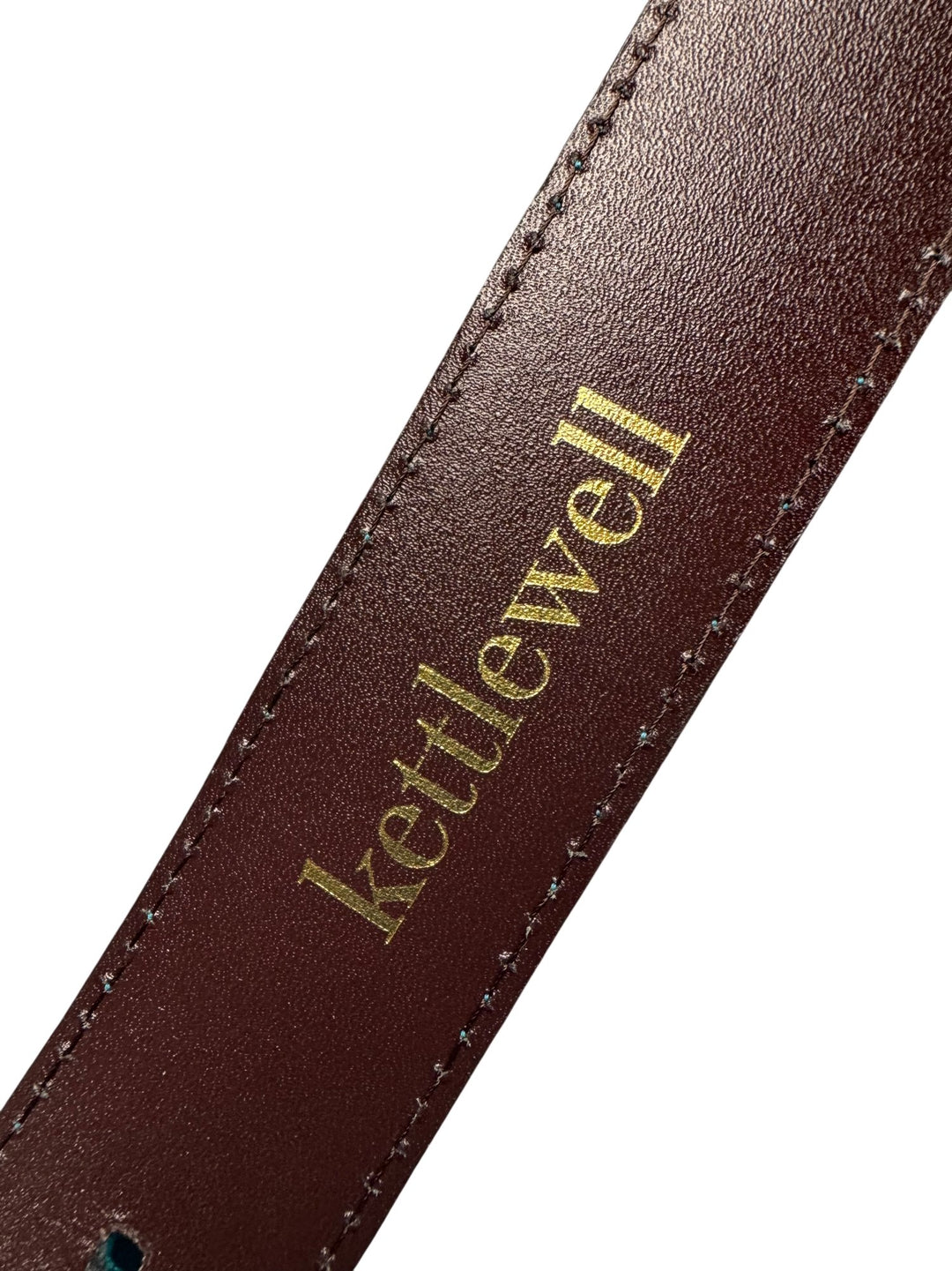 Brown Suede Kettlewell Belt - Think Vintage ltd