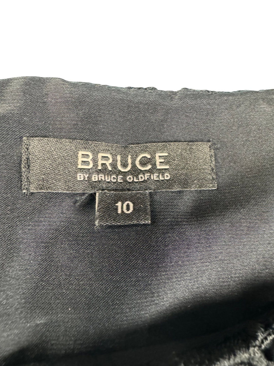 Bruce Oldfield Lace Knee-Length Dress - M - Think Vintage ltd