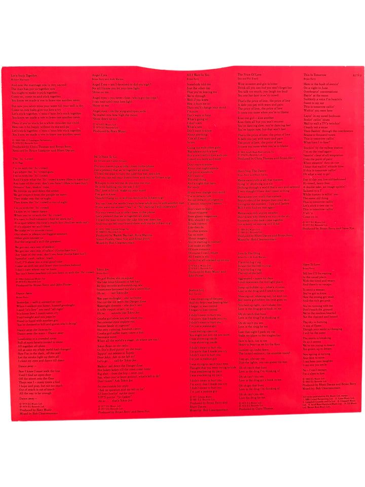 Bryan Ferry The Ultimate Collection Vinyl - Think Vintage