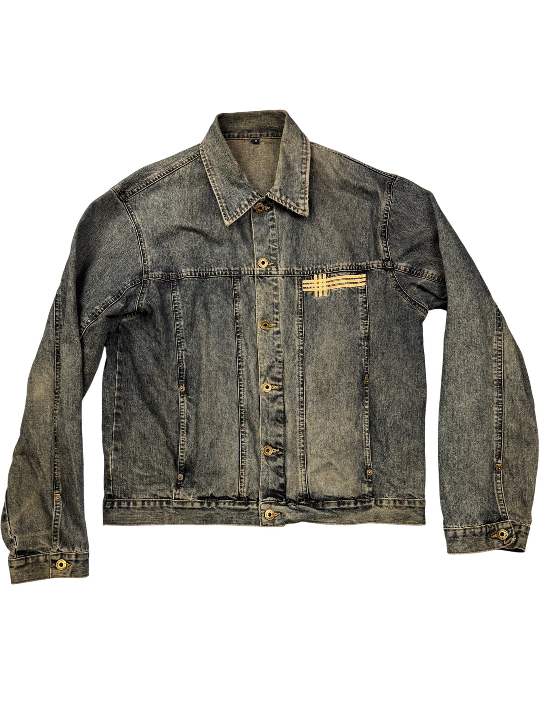 Burberry Denim Jacket - XL - Think Vintage