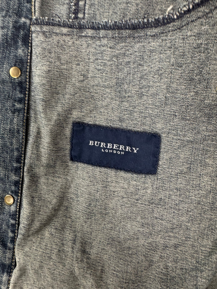 Burberry Denim Jacket - XL - Think Vintage