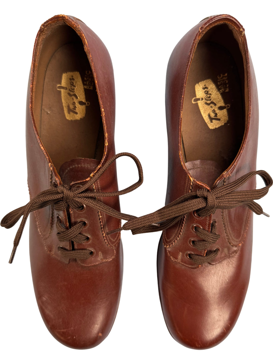 CC41 Leather Lace-Up Shoes - 5 - Think Vintage Online Ltd