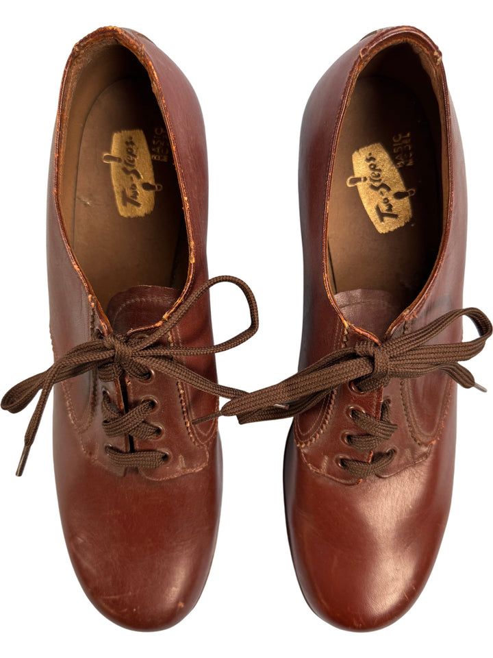 CC41 Leather Lace-Up Shoes - 5 - Think Vintage ltd