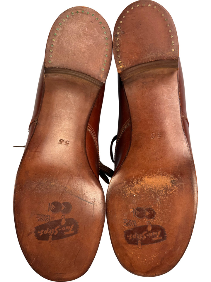 CC41 Leather Lace-Up Shoes - 5 - Think Vintage ltd