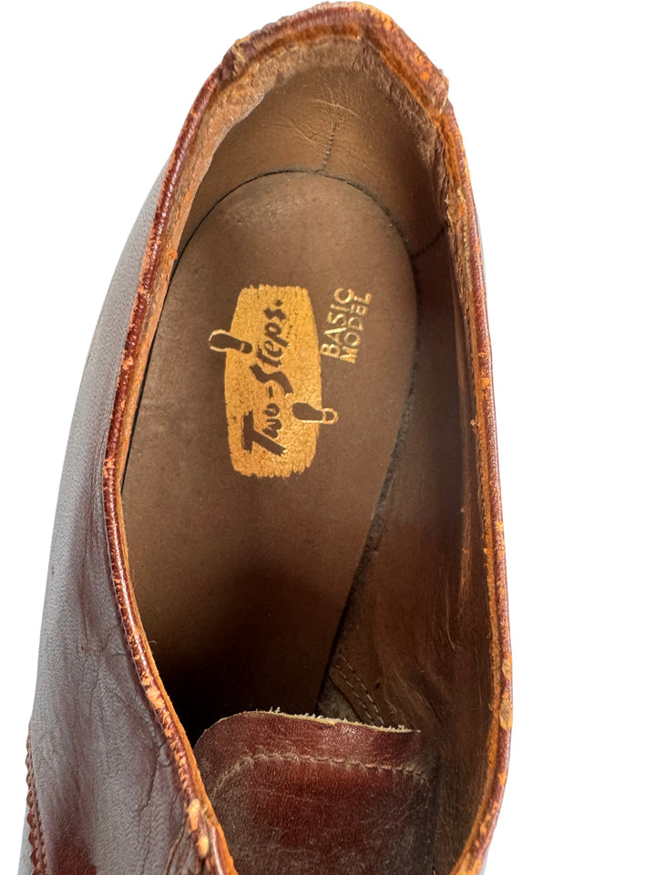 CC41 Leather Lace-Up Shoes - 5 - Think Vintage ltd