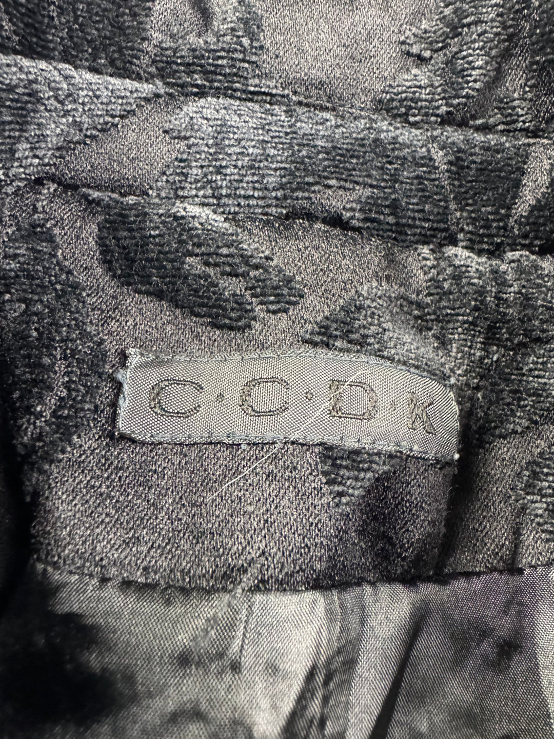 CCDK Black Floral Jacket - S