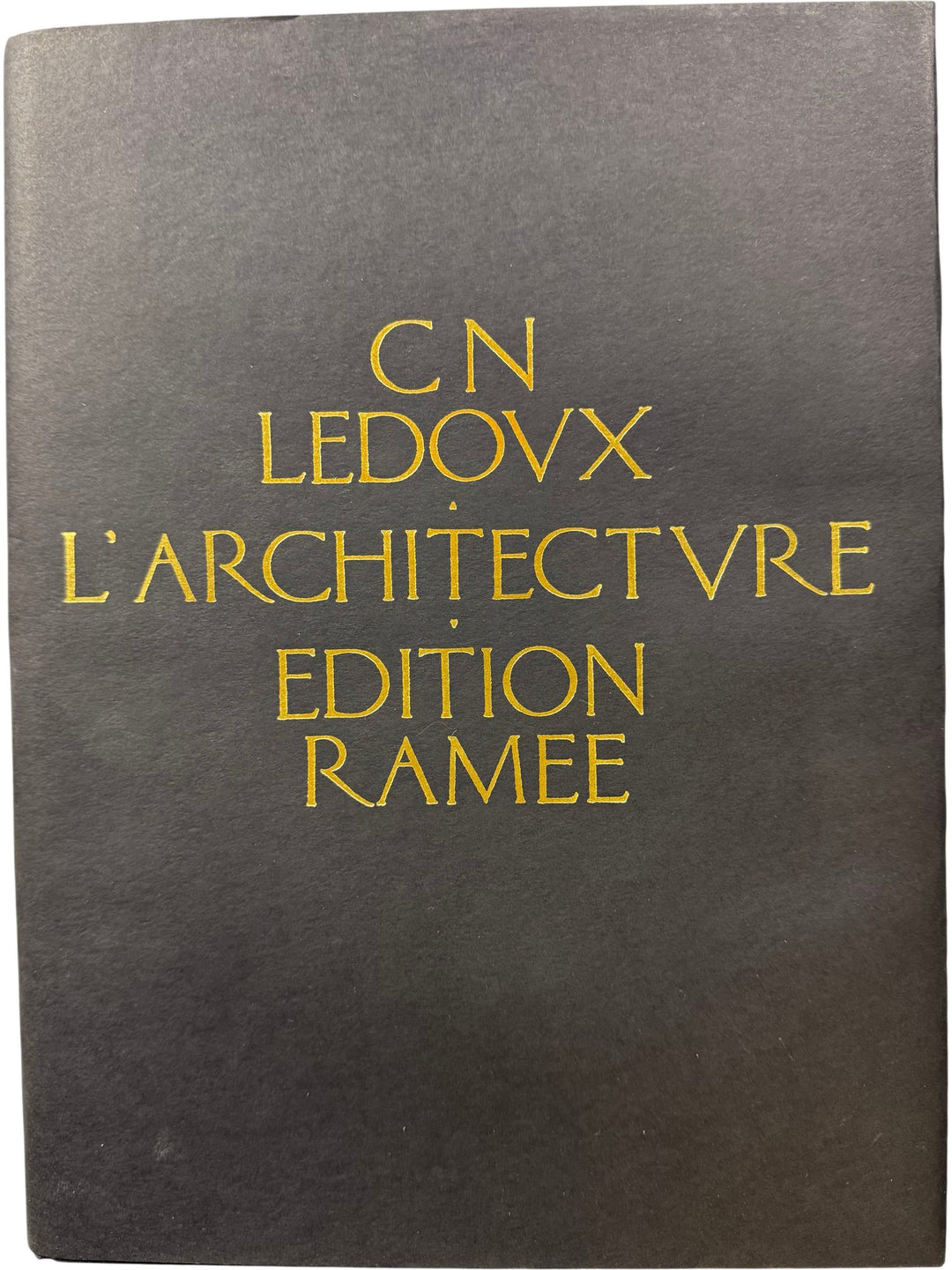CN Ledoux L'Architecture Edition Ramee - Think Vintage ltd