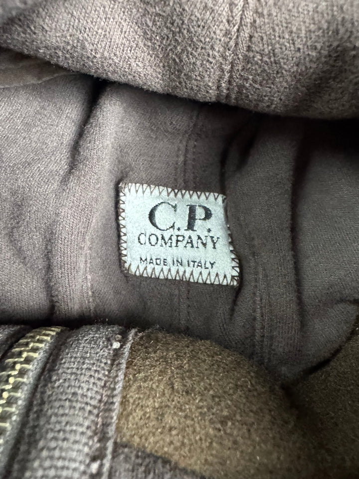 CP Company Brown Hooded Jacket - M - Think Vintage ltd